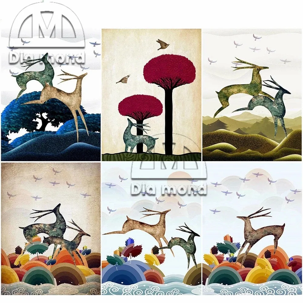 Nordic Home Decor Animal Diamond Painting Abstract Deer Diy Diamond Embroidery Cross Stitch Mosaic Art Home Decoration Ornaments
Nordic Home Decor Animal Diamond Painting Abstract Deer Diy Diamond Embroidery Cross Stitch Mosaic Art Home Decoration Ornaments