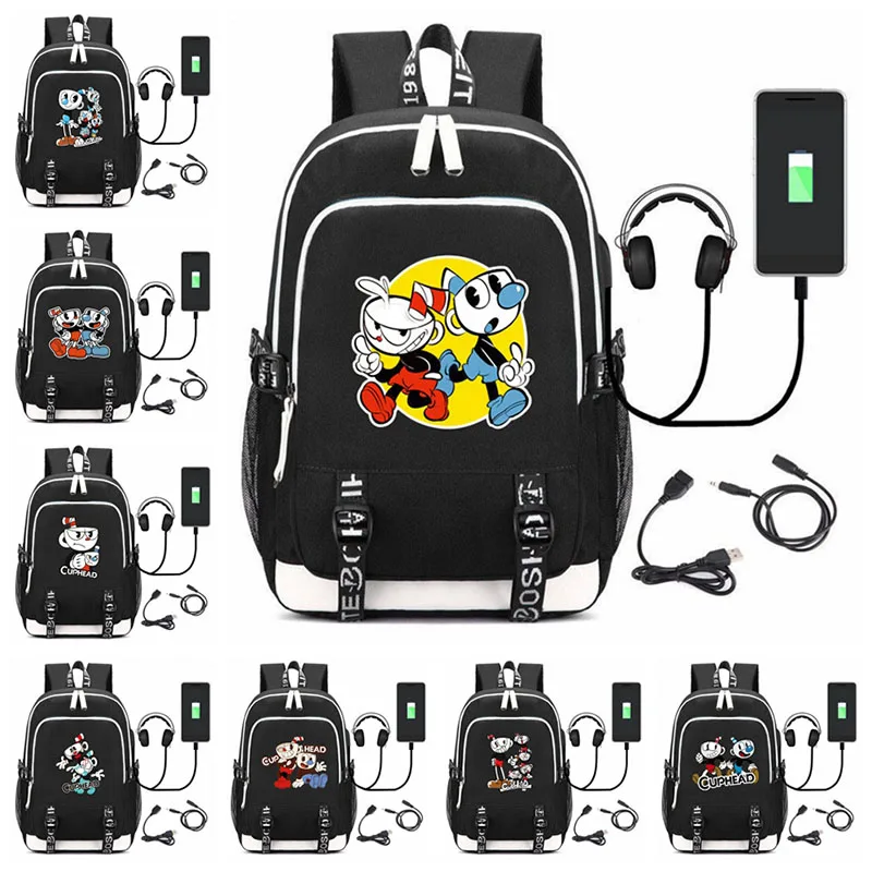 Игровой рюкзак Cuphead Mugman, вместительный дорожный рюкзак, многофункциональный мужской рюкзак с USB-зарядкой, школьные сумки для ноутбука для по...
Игровой рюкзак Cuphead Mugman, вместительный дорожный рюкзак, многофункциональный мужской рюкзак с USB-зарядкой, школьные сумки для ноутбука для по...
