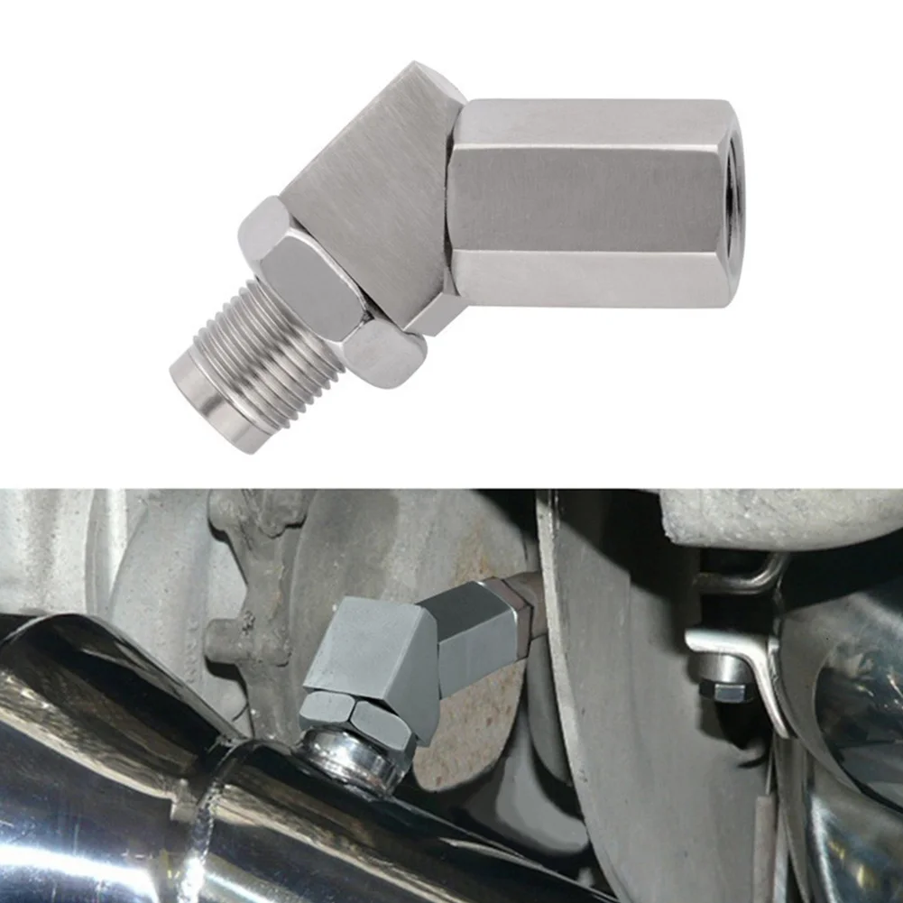 Car Oxygen Sensor Connector M18 x 1.5 45 Degree O2 Oxygen Sensor Extender Bung Extension Catalytic Converter
Car Oxygen Sensor Connector M18 x 1.5 45 Degree O2 Oxygen Sensor Extender Bung Extension Catalytic Converter