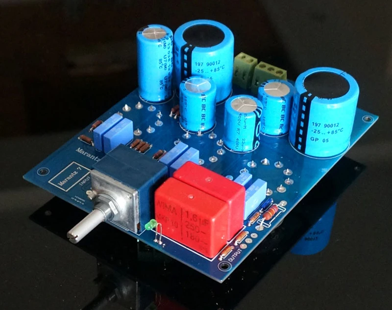 Vogue 220V 202*80*282mm All Aluminum Alloy High-grade Tube Amplifier Marantz 7 Electronic Tube Imported 12AX7 Pre-amplifier
Vogue 220V 202*80*282mm All Aluminum Alloy High-grade Tube Amplifier Marantz 7 Electronic Tube Imported 12AX7 Pre-amplifier