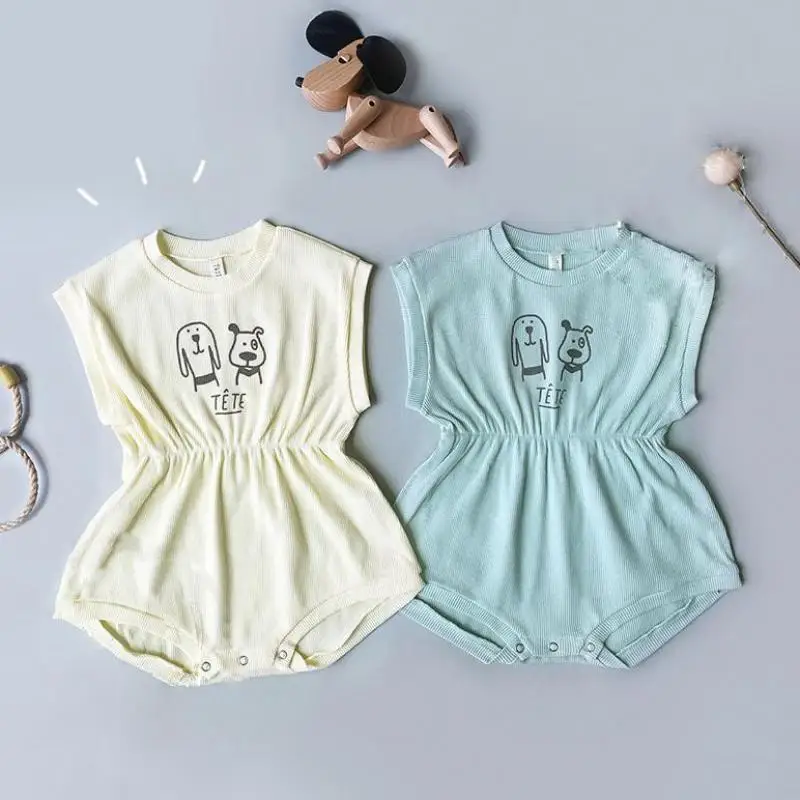 2021 Summer New Baby Cartoon Romper Cotton Comfortable Newborn Pajamas Dog Pattern Baby Boy Short Sleeve Jumpsuit 0-24M
2021 Summer New Baby Cartoon Romper Cotton Comfortable Newborn Pajamas Dog Pattern Baby Boy Short Sleeve Jumpsuit 0-24M