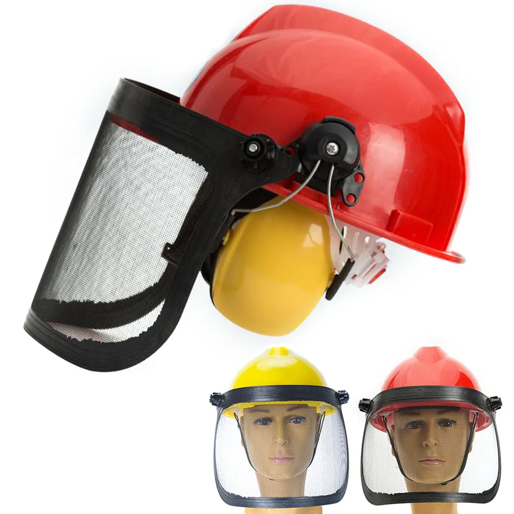 Helmet Protective Full Face Protect Garden Metal Safe Visor 180 Degrees Adjustable Lawn Mower Ear Defenders Protective Sweatband
Helmet Protective Full Face Protect Garden Metal Safe Visor 180 Degrees Adjustable Lawn Mower Ear Defenders Protective Sweatband