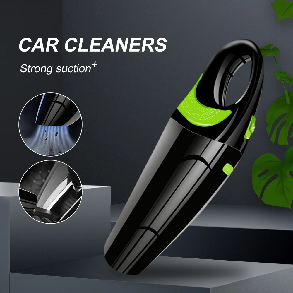 Handheld USB Cordless Powerful Cyclone Vacuum Cleaner 120W Quick Rechargeable Car Vacuum Cleaner for Home Car Interior Cleaning
Handheld USB Cordless Powerful Cyclone Vacuum Cleaner 120W Quick Rechargeable Car Vacuum Cleaner for Home Car Interior Cleaning