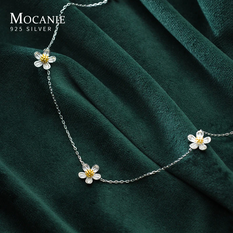 Mocanie Genuine 925 Sterling Silver Blooming Daffodil Flowers Pendant Necklace for Women Link Chain Fine Jewelry Birthday Gift 
Mocanie Genuine 925 Sterling Silver Blooming Daffodil Flowers Pendant Necklace for Women Link Chain Fine Jewelry Birthday Gift