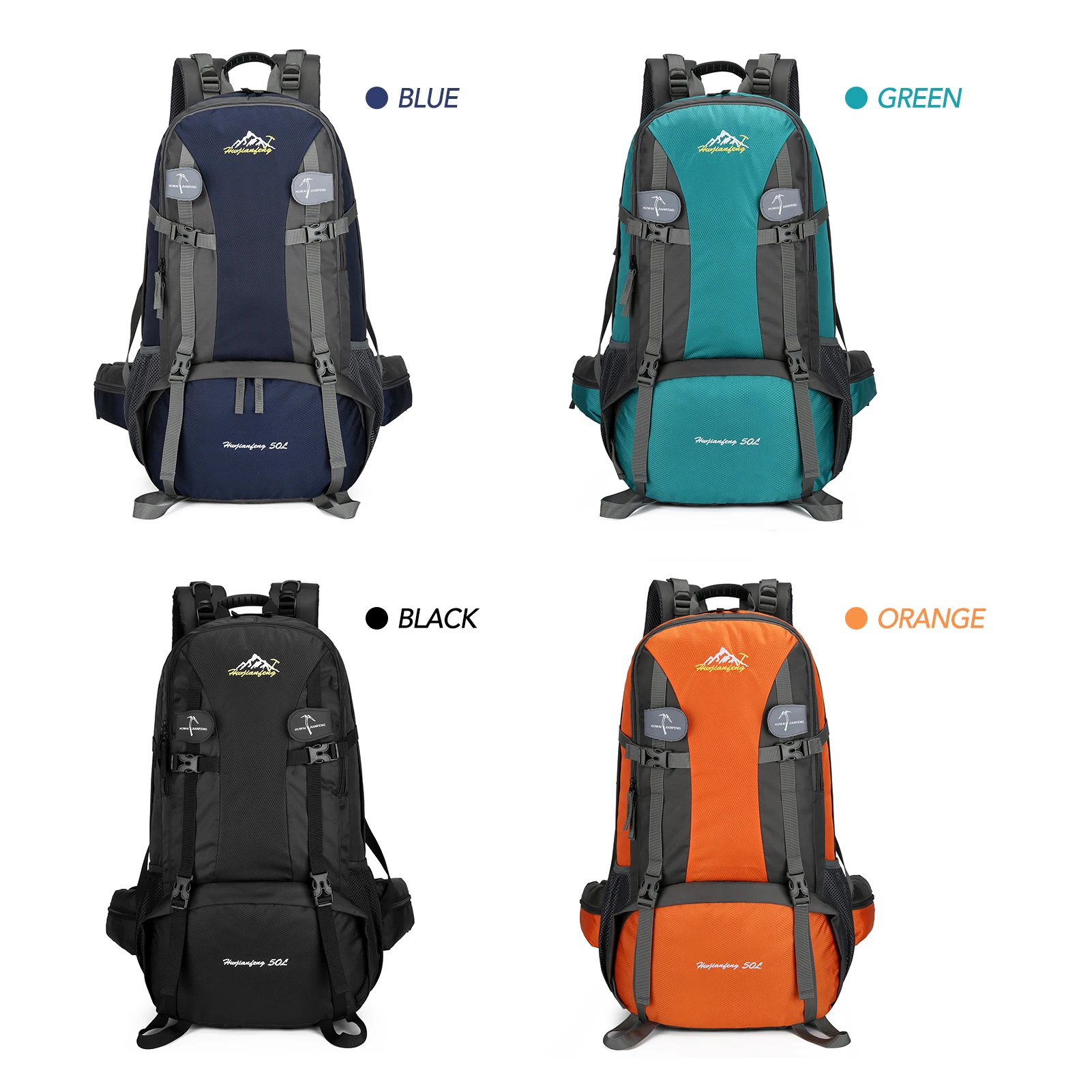 Outdoor Camping 50L Bags Trekking Backpack Hiking Backpack For Mountaineering Travelling Climbing Bag Equipment
Outdoor Camping 50L Bags Trekking Backpack Hiking Backpack For Mountaineering Travelling Climbing Bag Equipment