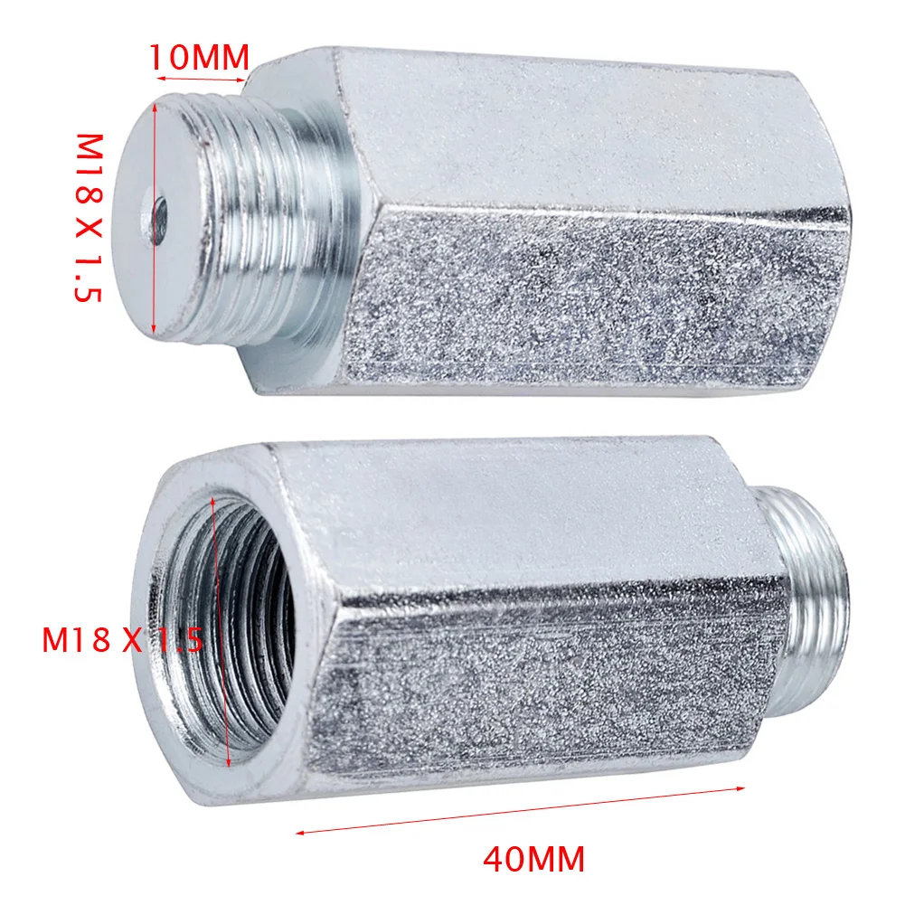 1PCS M18x1.5 O2 Oxygen Sensor Extender Spacer for Decat Hydrogen O2 Extender Spacer Stainless Steel
1PCS M18x1.5 O2 Oxygen Sensor Extender Spacer for Decat Hydrogen O2 Extender Spacer Stainless Steel