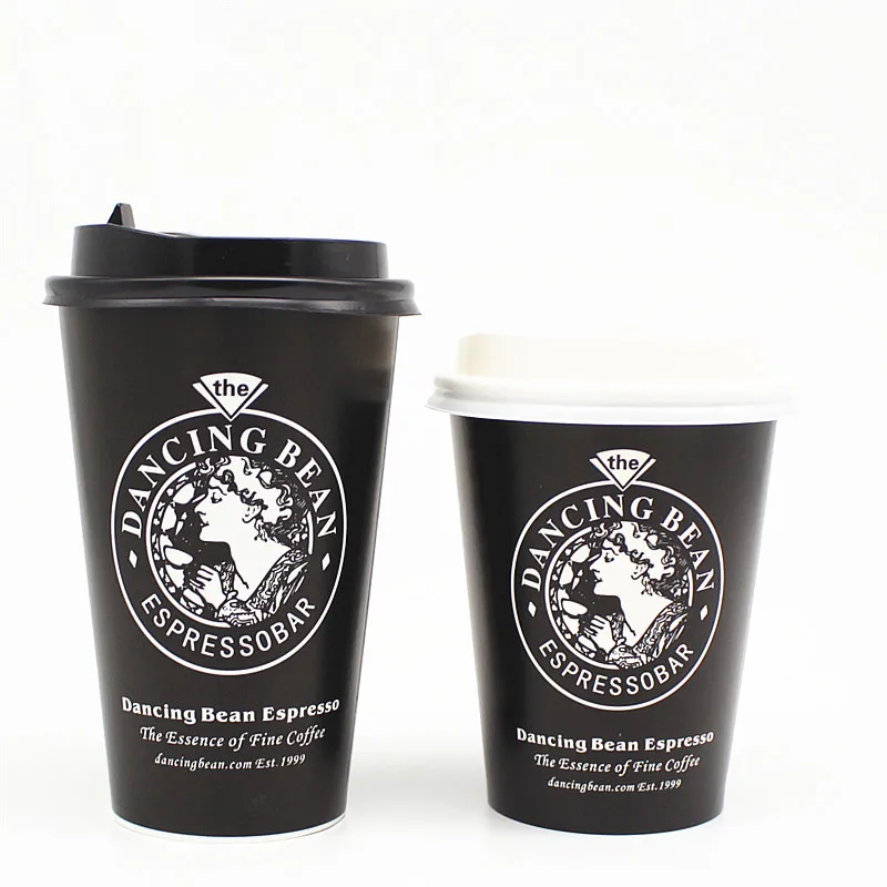 50pcs High quality creative disposable coffee cup 300ml 400ml 500ml 700ml varies capacity black drink paper cup with lid
50pcs High quality creative disposable coffee cup 300ml 400ml 500ml 700ml varies capacity black drink paper cup with lid
