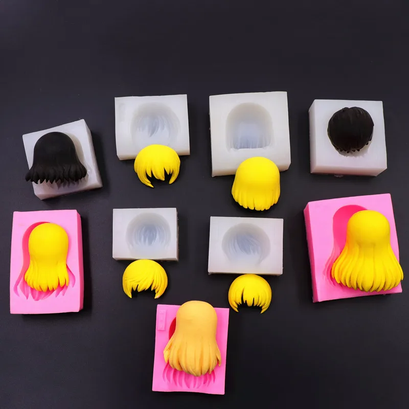 Super Light Clay Hairstyle Silicone Mold for Long Hair/short Hair/bangs Mold DIY Doll Hair Q Version Character Hairstyle Mold
Super Light Clay Hairstyle Silicone Mold for Long Hair/short Hair/bangs Mold DIY Doll Hair Q Version Character Hairstyle Mold