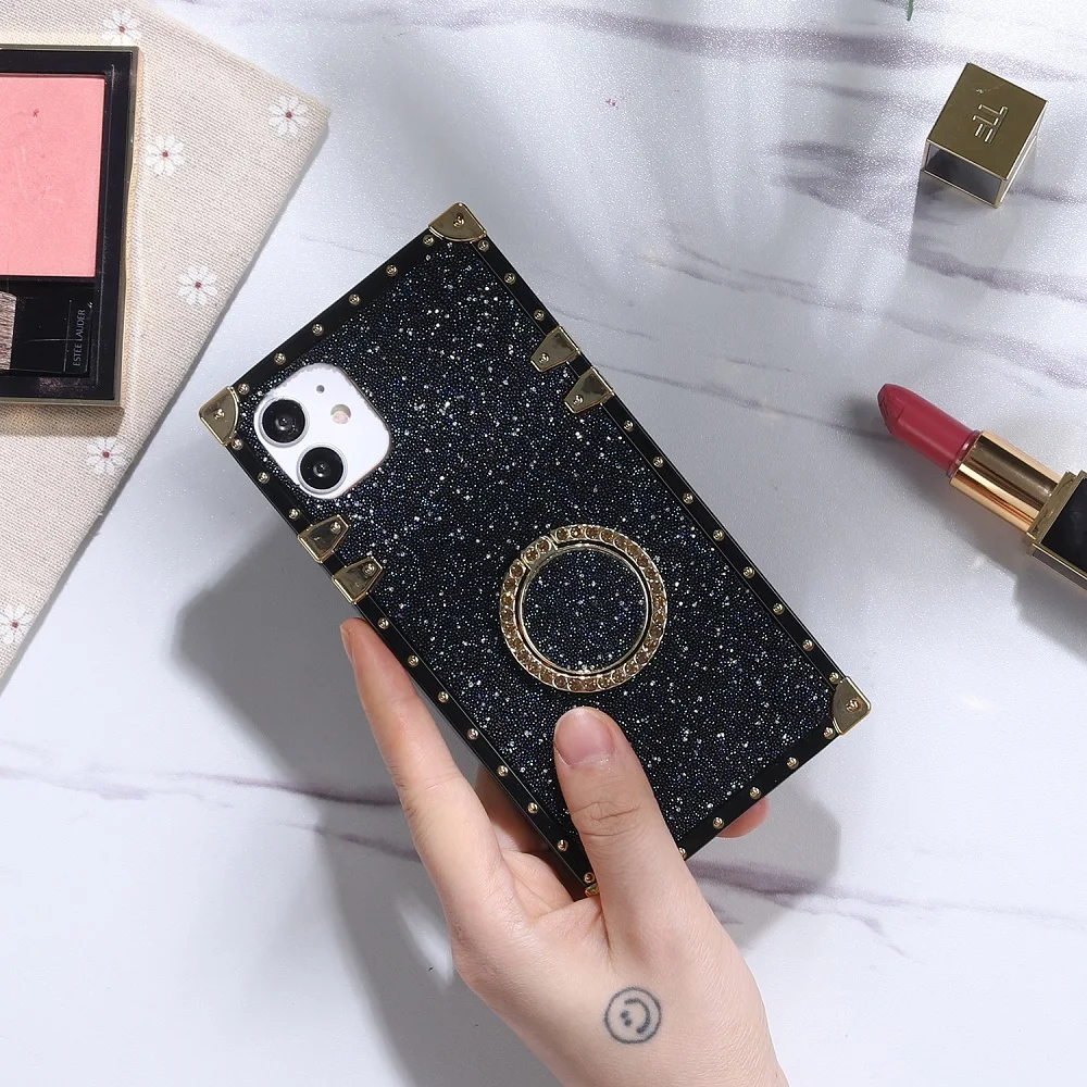 Luxury Rhinestone Phone Case for Samsung A51 A71 A01 A21 A31 A11 M11 M31 A21s A81 A91 Soft TPU with Ring Bracket Back Cover
Luxury Rhinestone Phone Case for Samsung A51 A71 A01 A21 A31 A11 M11 M31 A21s A81 A91 Soft TPU with Ring Bracket Back Cover