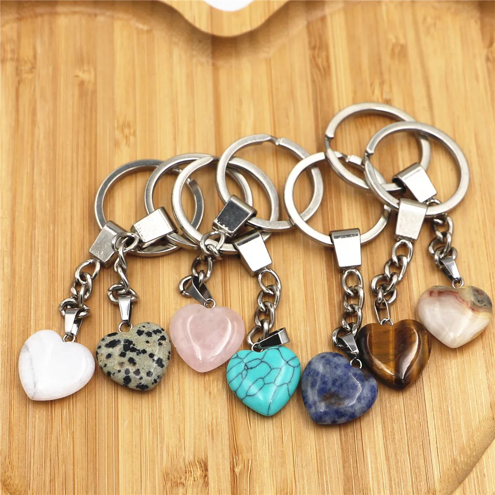 Heart-shaped Natural Lapis Lazuli Keychain Aura Healing Key Ring Key Chain Stone Pendant Jewelry Gift Keychain for Girls
Heart-shaped Natural Lapis Lazuli Keychain Aura Healing Key Ring Key Chain Stone Pendant Jewelry Gift Keychain for Girls