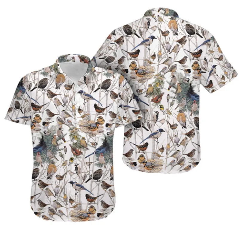 New Summer Hawaiian Shirt Cool Bird 3D Full Print Unisex Harajuku Street Casual Shirt Fashion Men's Casual Hawaiian Shirt
New Summer Hawaiian Shirt Cool Bird 3D Full Print Unisex Harajuku Street Casual Shirt Fashion Men's Casual Hawaiian Shirt