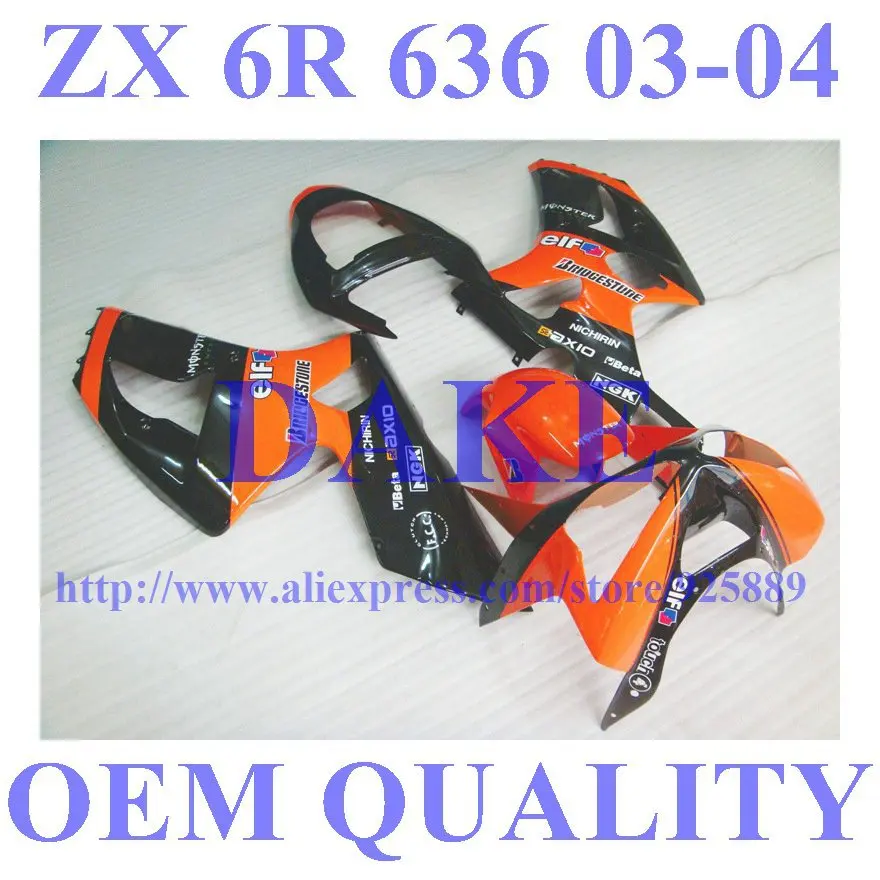 Tim Orange Black Fairing Kit FOR NINJA ZX 6R 636 03 04 ZX-6R ZX6R 2003 2004 ZX 6R 03 04 ABS Fairings Pre_drilled
Tim Orange Black Fairing Kit FOR NINJA ZX 6R 636 03 04 ZX-6R ZX6R 2003 2004 ZX 6R 03 04 ABS Fairings Pre_drilled
