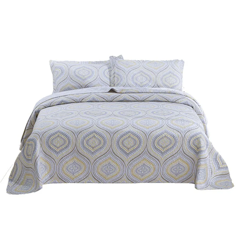 Simple Printing Bedding Cotton Polyester Bedspread Pillowcase Quilt Coverlet Bed Covers Blanket Quilting Double/Single Size
Simple Printing Bedding Cotton Polyester Bedspread Pillowcase Quilt Coverlet Bed Covers Blanket Quilting Double/Single Size