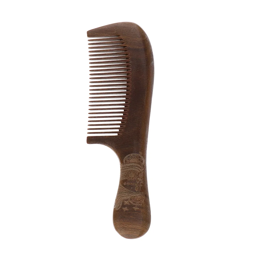 Handmade Natural Green Sandalwood Hair Combs - Anti-Static Comfortable Scalp Massage Tool Hair Detangler Wooden Comb
Handmade Natural Green Sandalwood Hair Combs - Anti-Static Comfortable Scalp Massage Tool Hair Detangler Wooden Comb