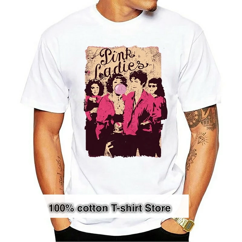 Grease Movie Pink Ladies Licensed Adult T-Shirt All Sizes Cotton Short Sleeve Tee Shirt
Grease Movie Pink Ladies Licensed Adult T-Shirt All Sizes Cotton Short Sleeve Tee Shirt