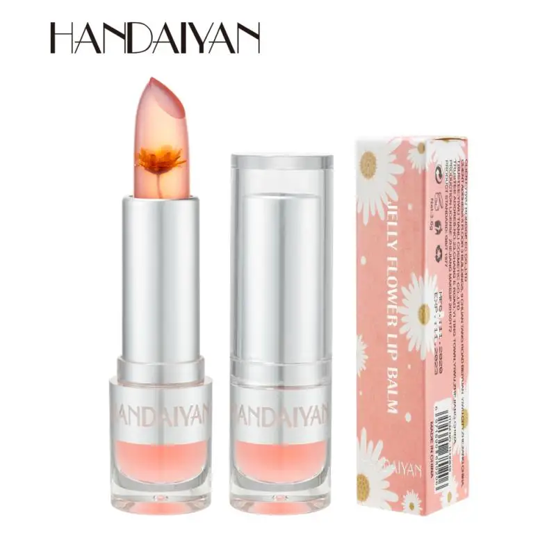 New Arrival Moisturizer Long-lasting Jelly Flower Lipstick Makeup Temperature Changed Colorful Lip Blam Pink Transparent TSLM1
New Arrival Moisturizer Long-lasting Jelly Flower Lipstick Makeup Temperature Changed Colorful Lip Blam Pink Transparent TSLM1