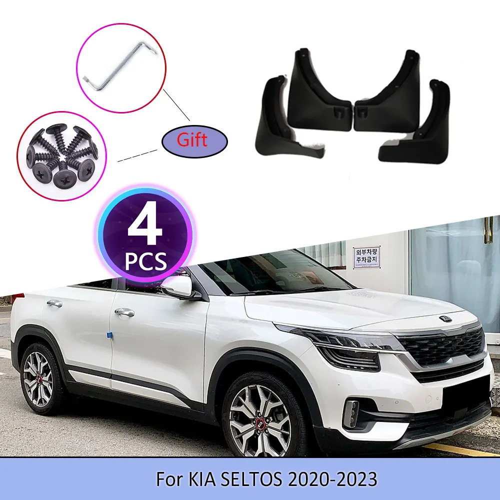 4PCS Car Mudguards For Kia Seltos 2020~2023 A Wrench to Screw Cladding Splash Mud Flaps Mudflap Wheel Flap Accessories 2021 2022
4PCS Car Mudguards For Kia Seltos 2020~2023 A Wrench to Screw Cladding Splash Mud Flaps Mudflap Wheel Flap Accessories 2021 2022