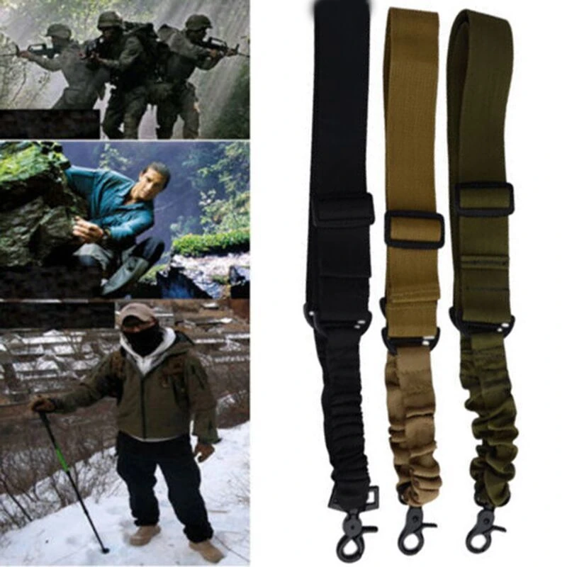 Tactical single Point Gun Sling Shoulder Strap Outdoor Rifle Sling With QD Metal Buckle Gun Belt Hunting Accessories
Tactical single Point Gun Sling Shoulder Strap Outdoor Rifle Sling With QD Metal Buckle Gun Belt Hunting Accessories
