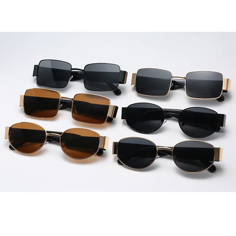 Fashion Brown Rectangular Sunglasses Rimless Men Metal Fashion Square Sun Glasses for Women Sun-Shade UV Protection UV400 Oculos
Fashion Brown Rectangular Sunglasses Rimless Men Metal Fashion Square Sun Glasses for Women Sun-Shade UV Protection UV400 Oculos