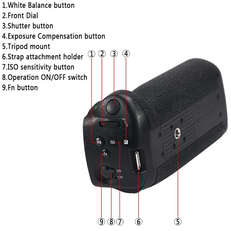Vertical Composition Battery Grip For Panasonic Gh5 Gh5S Lumix Gh5 Digital Camera As Dmw-Blf19 Blf19E
Vertical Composition Battery Grip For Panasonic Gh5 Gh5S Lumix Gh5 Digital Camera As Dmw-Blf19 Blf19E