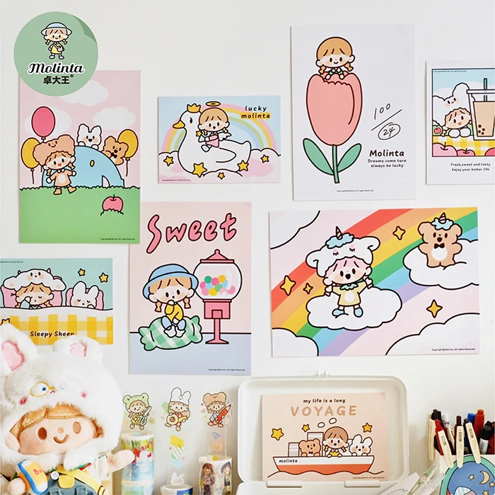 10pcs/lot Kawaii Stationery Stickers Molinta poster Diary Planner Decorative Mobile Stickers Scrapbooking DIY Craft Stickers 
10pcs/lot Kawaii Stationery Stickers Molinta poster Diary Planner Decorative Mobile Stickers Scrapbooking DIY Craft Stickers
