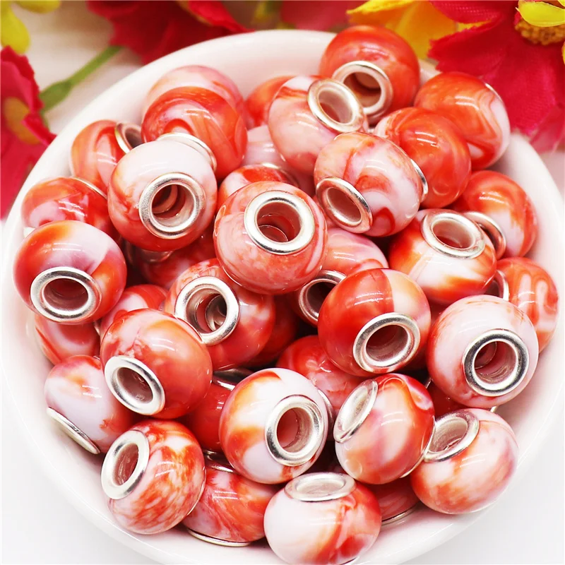 10Pcs Lot Wholesale Red Color Assortment European Large Hole Beads with Silver Core Fit Pandora Bracelet Crafts Jewelry Making
10Pcs Lot Wholesale Red Color Assortment European Large Hole Beads with Silver Core Fit Pandora Bracelet Crafts Jewelry Making