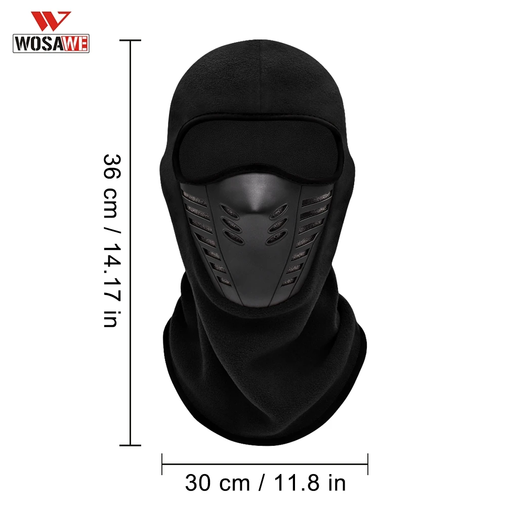WOSAWE Winter Motorcycle Ski Mask Cycling Cap Fleece Thermal Keep Warm Windproof Cycling Face Mask Balaclava Fishing Headwear
WOSAWE Winter Motorcycle Ski Mask Cycling Cap Fleece Thermal Keep Warm Windproof Cycling Face Mask Balaclava Fishing Headwear