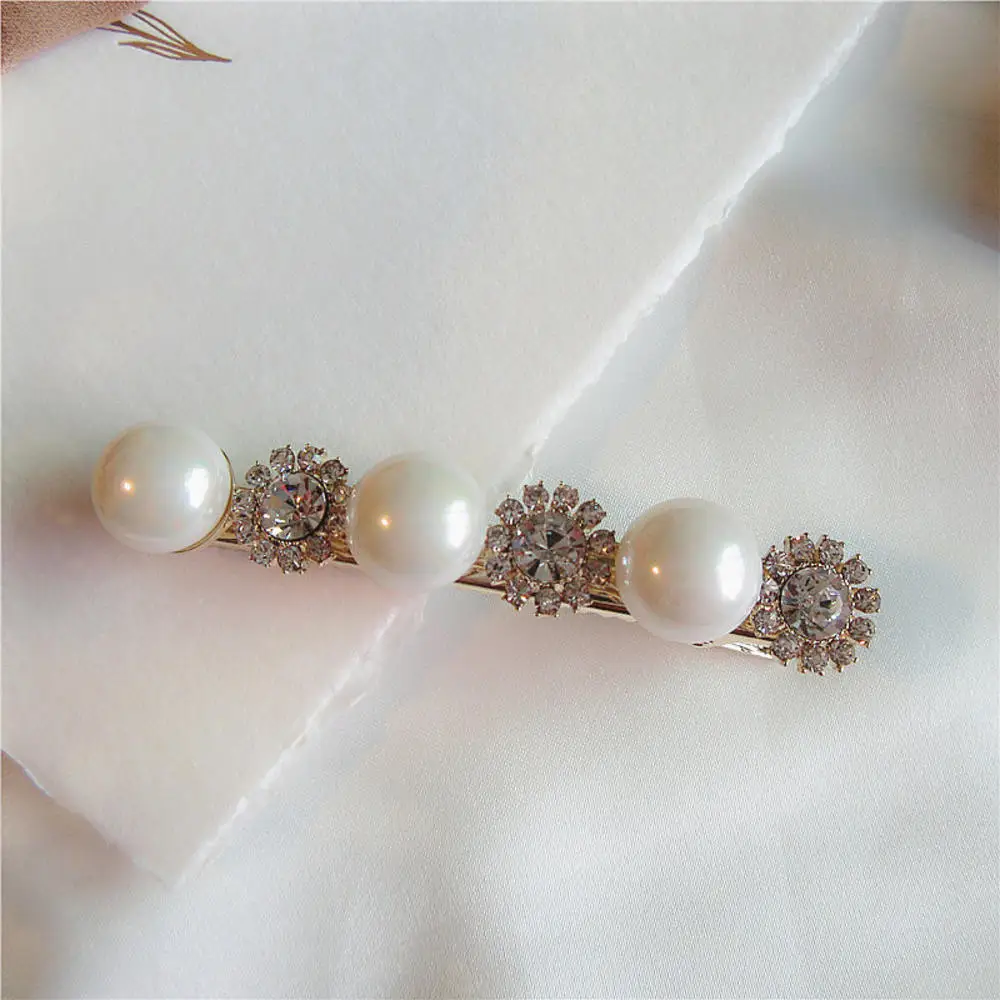 Fashion New Pearl Rhinestone Duckbill Clip Starfish Geometric Sweet Girl Women Hairpins Side Clip Hair Accessories
Fashion New Pearl Rhinestone Duckbill Clip Starfish Geometric Sweet Girl Women Hairpins Side Clip Hair Accessories