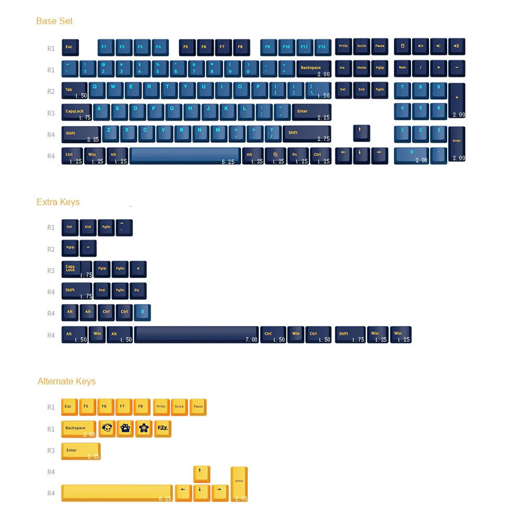 157 Keys Cover Set PBT Double Shot Keycaps For 108/87/84/68 Keys Mechanical Keyboard Theme Key Cap For Cherry Profile Akko
157 Keys Cover Set PBT Double Shot Keycaps For 108/87/84/68 Keys Mechanical Keyboard Theme Key Cap For Cherry Profile Akko