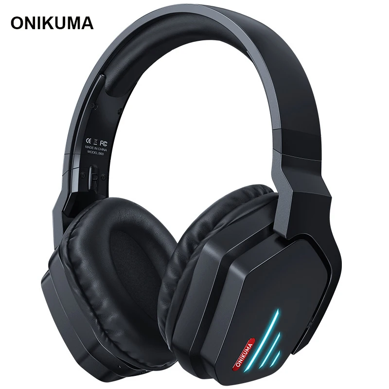 ONIKUMA B60 Bluetooth Wireless Headphones Earphone Folding 2.4GHz Over Ear Noise Reduction Sport Gaming earbuds Headset with Mic
ONIKUMA B60 Bluetooth Wireless Headphones Earphone Folding 2.4GHz Over Ear Noise Reduction Sport Gaming earbuds Headset with Mic