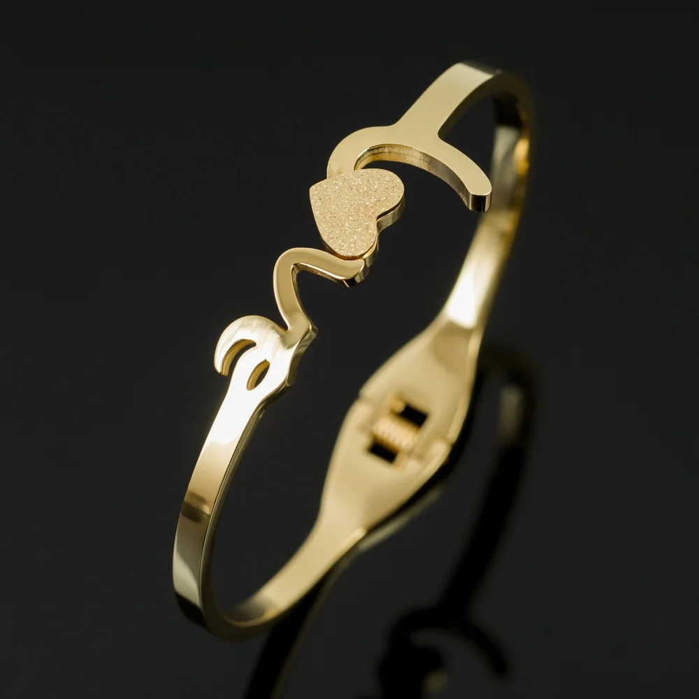 Fashion Love Heart Bangles Bracelets Trendy Charm Stainless Steel Bangle For Women Girls Wedding Bracelet Luxury Brand Jewelry
Fashion Love Heart Bangles Bracelets Trendy Charm Stainless Steel Bangle For Women Girls Wedding Bracelet Luxury Brand Jewelry