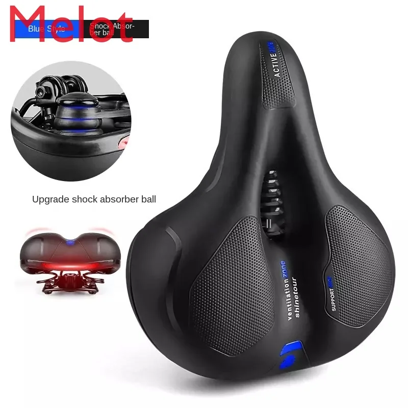 Mountain Bike Seat Cushion Widened Bike Saddle Comfortable Big Butt Bicycle Saddle Soft Saddle Universal Cycling Fitting
Mountain Bike Seat Cushion Widened Bike Saddle Comfortable Big Butt Bicycle Saddle Soft Saddle Universal Cycling Fitting