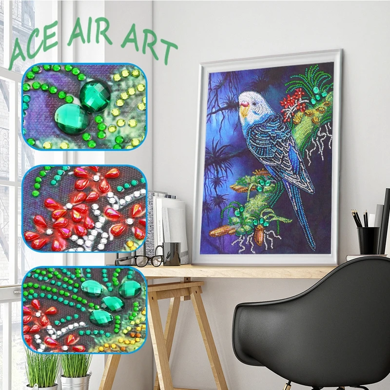 Easy 5d Diy Mosaic Diamond Painting Parrot Cross Stitch Special Drill Wall Decoration For Kids
Easy 5d Diy Mosaic Diamond Painting Parrot Cross Stitch Special Drill Wall Decoration For Kids