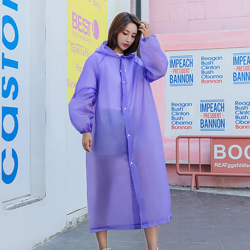 Rain Coat EVA Rain Poncho for Women and Men Emergency Rain Gear Jacket for Theme Park Hiking Camping xqmg Raincoats Rain Gear
Rain Coat EVA Rain Poncho for Women and Men Emergency Rain Gear Jacket for Theme Park Hiking Camping xqmg Raincoats Rain Gear