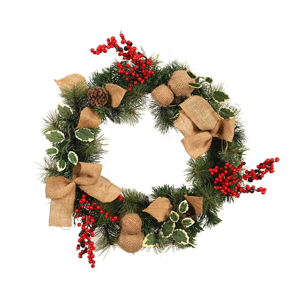 Comfortable Red Fruit Pine Needles Simulation Flower White Border Leaf Door Hanging Christmas Ornaments
Comfortable Red Fruit Pine Needles Simulation Flower White Border Leaf Door Hanging Christmas Ornaments