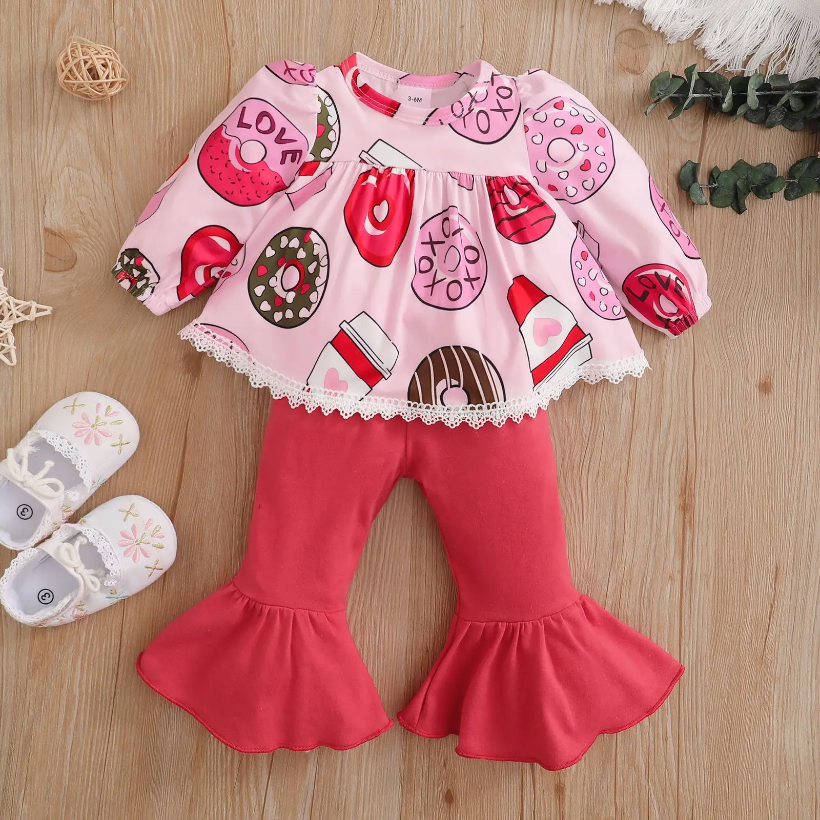 Детский Топ с длинным рукавом и принтом, на Возраст 3-24 месяца
Детский Топ с длинным рукавом и принтом, на Возраст 3-24 месяца