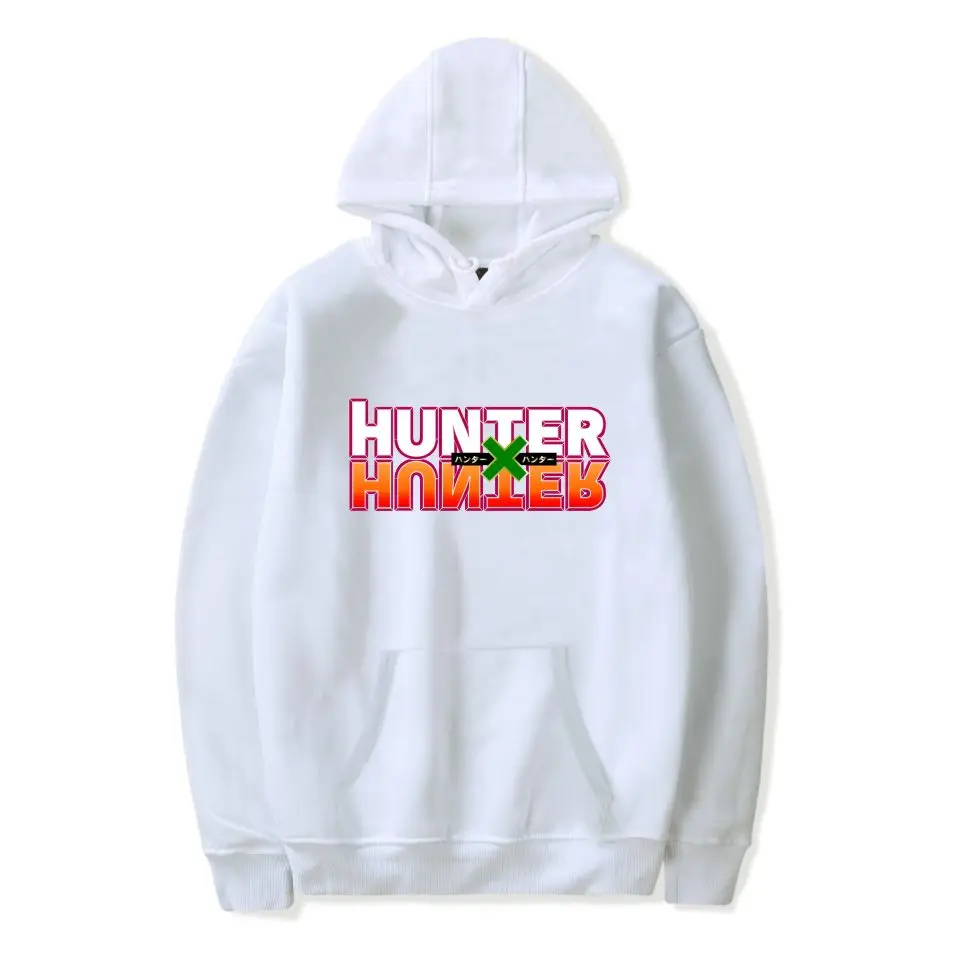 Мужские толстовки с капюшоном Hunter X XXS 4XL повседневные в стиле аниме|Мужские и