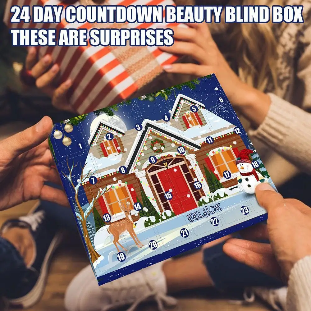 Beauty Makeup Blind Box 24 Grids Reciprocal Calendar Beauty Clind Gifts Makeup Cosmetics Hidden Set Trinket Christmas Adven K9g5
Beauty Makeup Blind Box 24 Grids Reciprocal Calendar Beauty Clind Gifts Makeup Cosmetics Hidden Set Trinket Christmas Adven K9g5