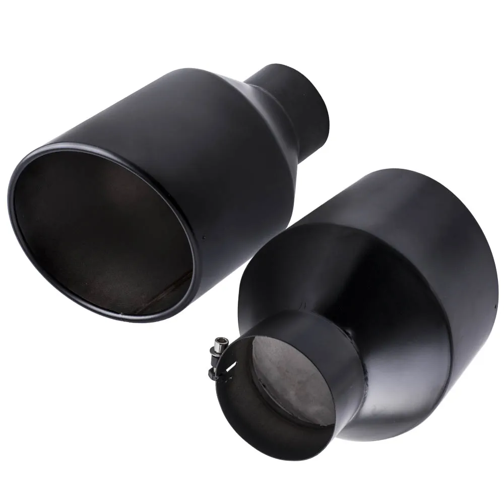 1 Pair Bolt on Exhaust Tip For Diesel Pick Up Trucks 5" Inlet 10"outlet 15" long
1 Pair Bolt on Exhaust Tip For Diesel Pick Up Trucks 5" Inlet 10"outlet 15" long