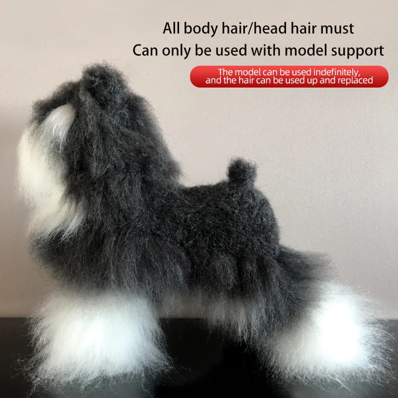 Новая имитация шнауцера искусственные волосы уход за домашними животными