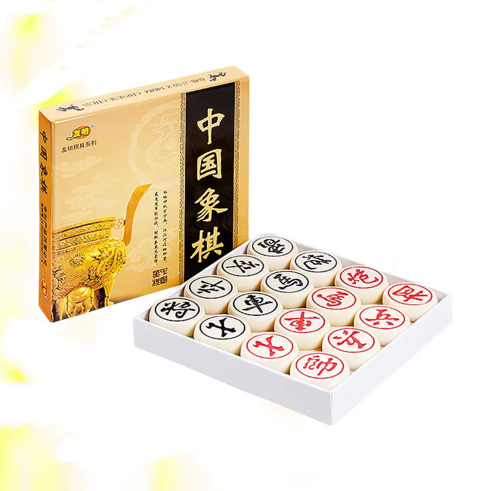 3D Chinese Chess Resin High-end Chinese Chess Educational Early Learning Game Beige (30)
3D Chinese Chess Resin High-end Chinese Chess Educational Early Learning Game Beige (30)
