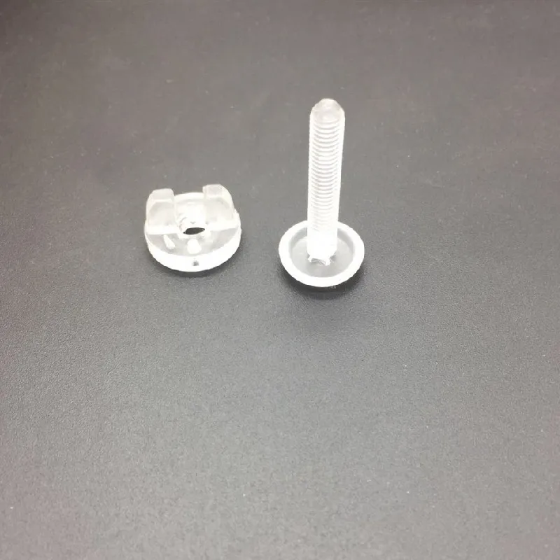 Transparent plastic guard screw M5x32 plastic thumb screw nut combination adjustable bolt
Transparent plastic guard screw M5x32 plastic thumb screw nut combination adjustable bolt