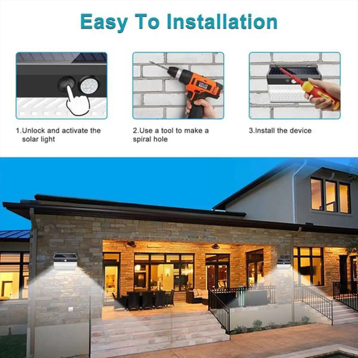 Solar Light 78 LEDs Solar Motion Sensor Lamp For Outdoor Garden Yard IP65 Waterproof Lamp Emergency Security Light Solar Lamp
Solar Light 78 LEDs Solar Motion Sensor Lamp For Outdoor Garden Yard IP65 Waterproof Lamp Emergency Security Light Solar Lamp