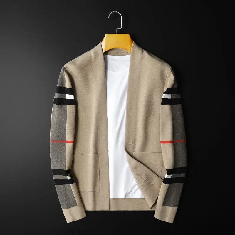 Men's T-shirt sweater casual cardigan men's sweater slim fit versatile coat
Men's T-shirt sweater casual cardigan men's sweater slim fit versatile coat