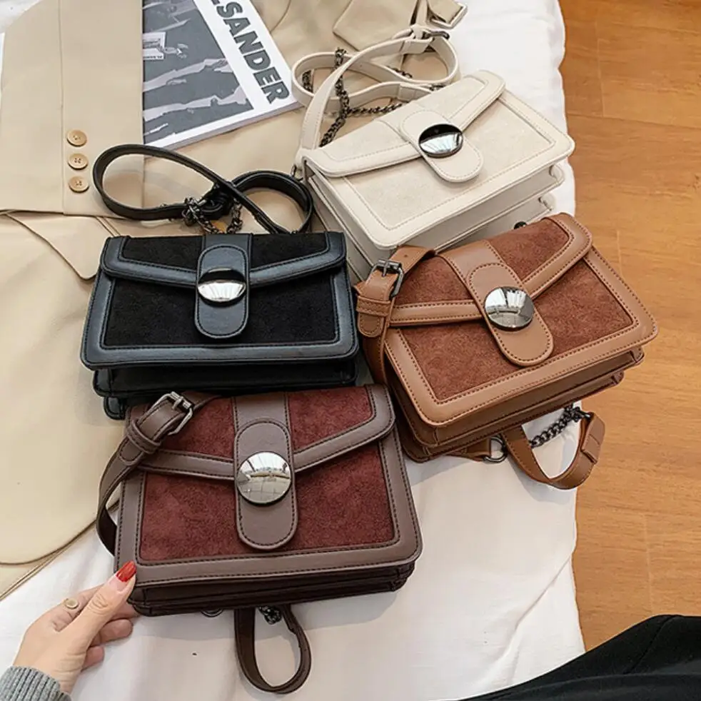 Vintage Square Crossbody bag 2020 Fashion New Quality Matte PU Leather Women's Designer Handbag Chain Shoulder Messenger Bag
Vintage Square Crossbody bag 2020 Fashion New Quality Matte PU Leather Women's Designer Handbag Chain Shoulder Messenger Bag