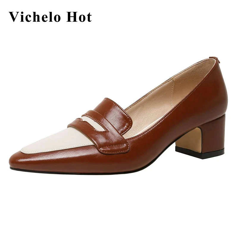 Vichelo Hot mixed colors retro fashion gladiator pointed toe high heels deep mouth slip on comfortable spring women pumps L18
Vichelo Hot mixed colors retro fashion gladiator pointed toe high heels deep mouth slip on comfortable spring women pumps L18
