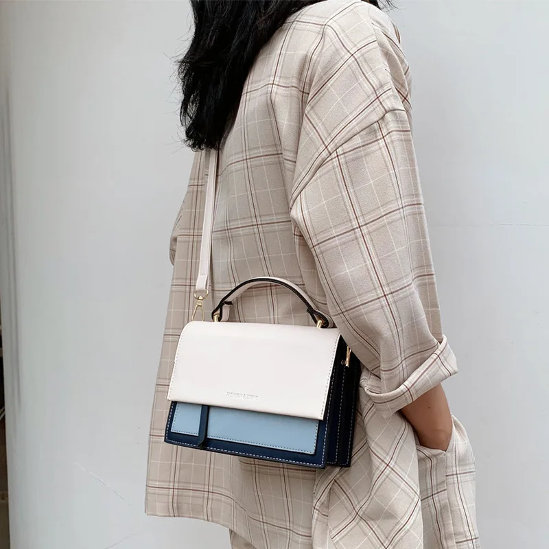 High Quality Hit Color Women's Bag New 2021 Small Square Bag Leather Shoulder Strap Chic Shoulder Messenger Bag Handbag Bolsos
High Quality Hit Color Women's Bag New 2021 Small Square Bag Leather Shoulder Strap Chic Shoulder Messenger Bag Handbag Bolsos