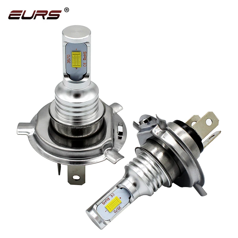 

2PCS Motorcycle H4 LED Lamp H6 H7 H3 H1 H11 Car LED Front Bulb 80W 9005 1156 1157 12V auto Headlights Car Fog Light Kit