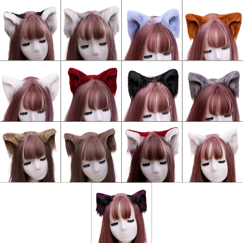 Lovely Furry Animal Beast Ears Hair Clip Anime Lolita Wolf Cat Cosplay Hairpins X7YA
Lovely Furry Animal Beast Ears Hair Clip Anime Lolita Wolf Cat Cosplay Hairpins X7YA