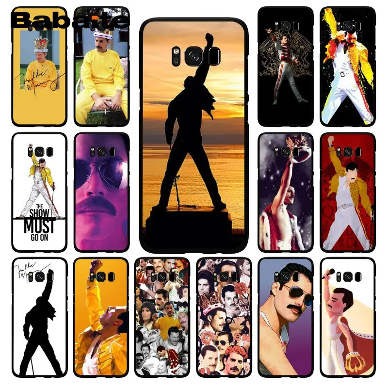 Babaite Freddie Mercury Queen band чехол для телефона Samsung Galaxy S10E S7 Edge S9 S8 S10plus S6 S10Lite|Бамперы| |